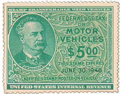 1946 US Federal Gas Ration Stamp 1946 US Federal Gas Ration Stamp